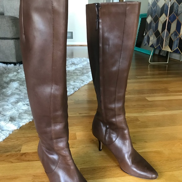 Cole Haan Carlyle Boots in Chestnut - Picture 1 of 5